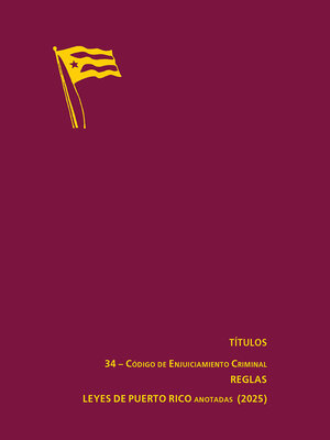 cover image of Leyes de Puerto Rico Anotadas